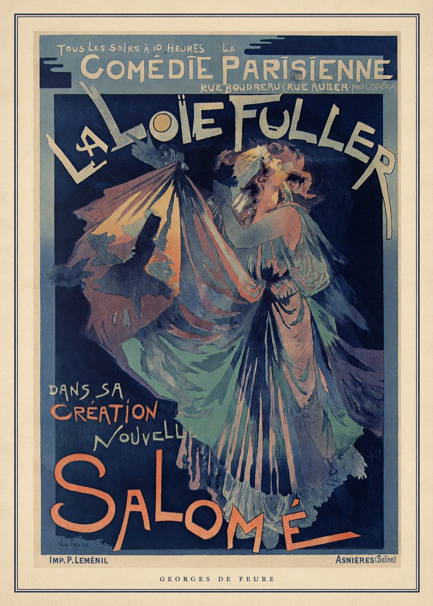 Georges de Feure Salomé II No4 - Poster