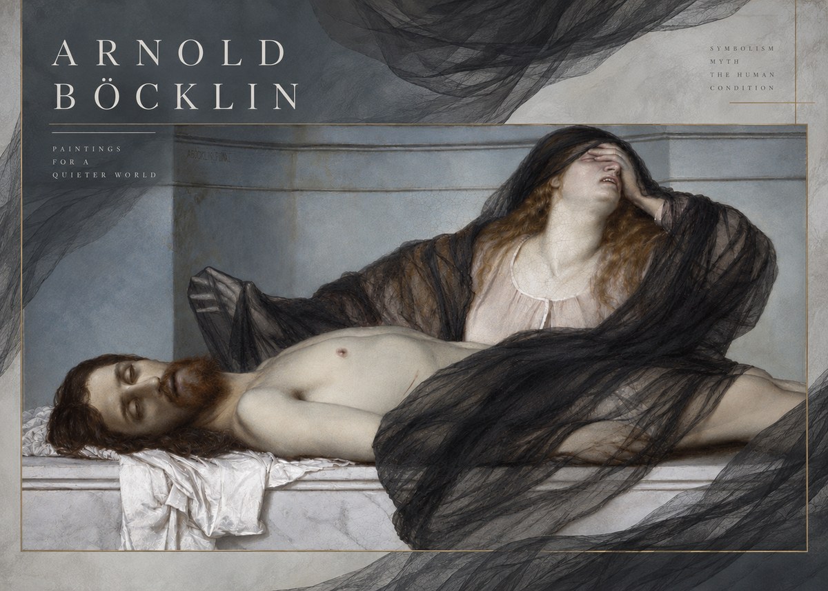 Arnold Böcklin Marie Magdalene No6 - Poster