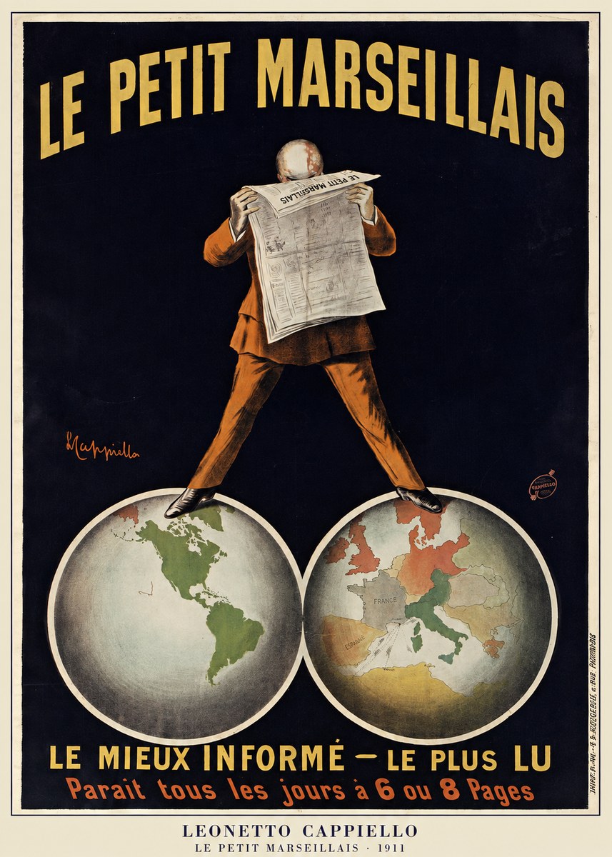 Leonetto Cappiello Le Petit Marseillais No5 - Poster