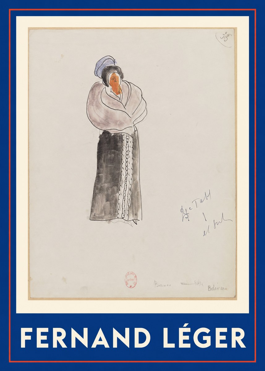Fernand Léger Boliviana No1 - Poster