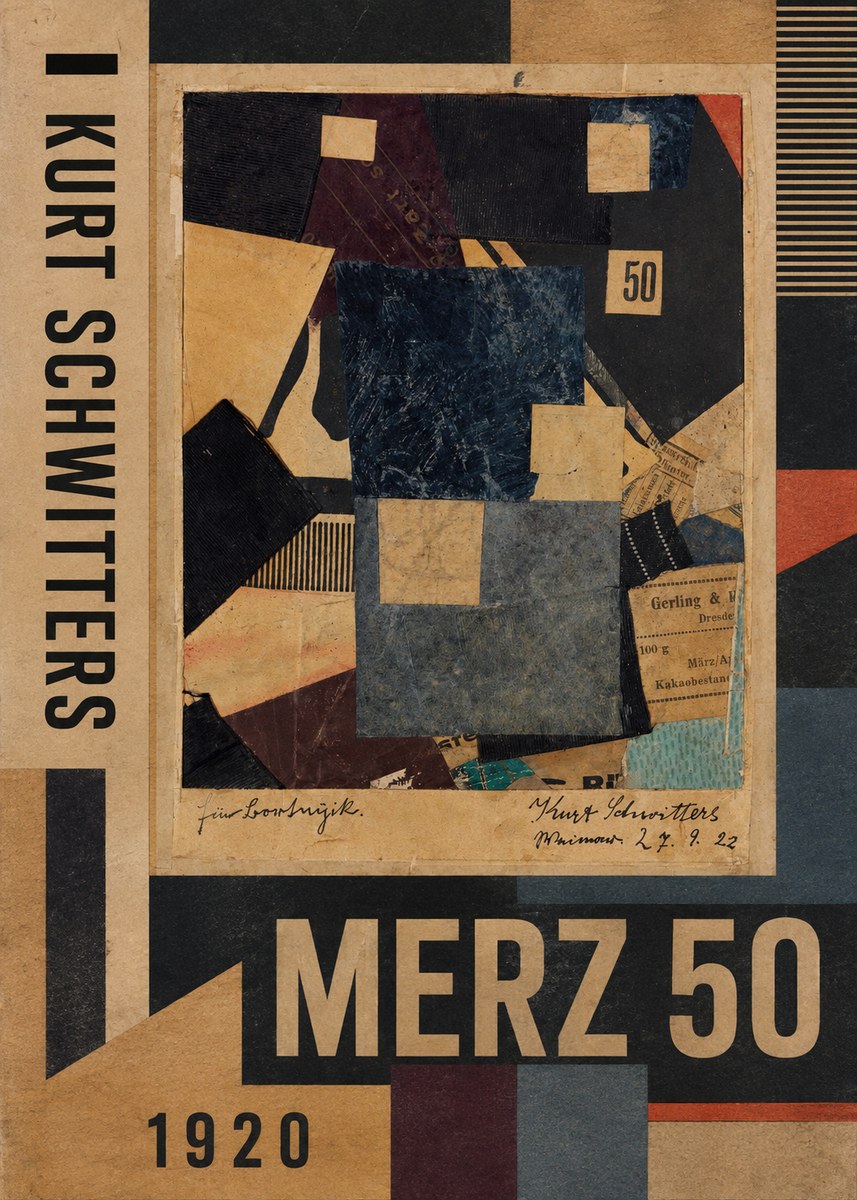 Kurt Schwitters Merz 50 No1 - Poster