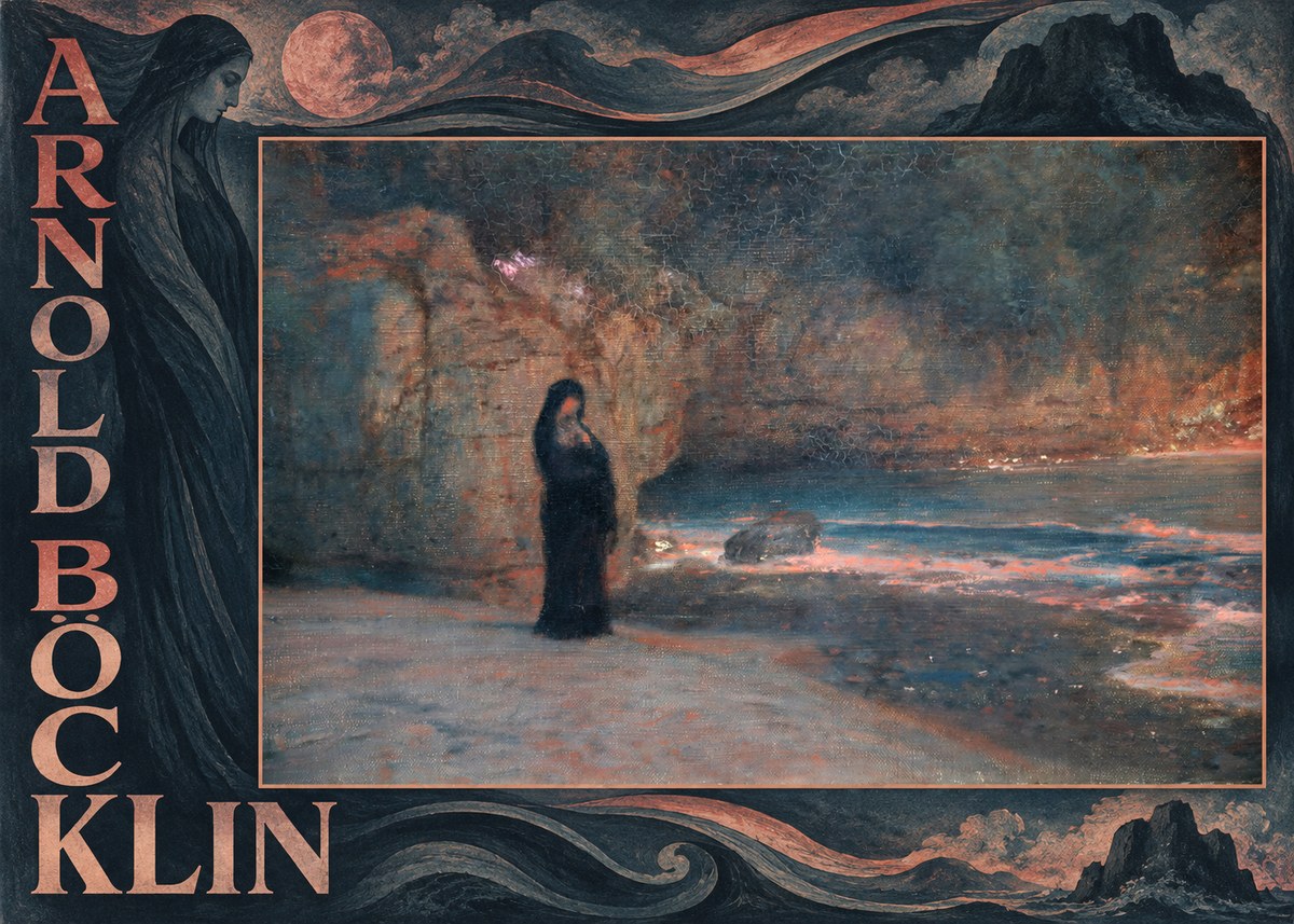 Arnold Böcklin The Lament No5 - Poster