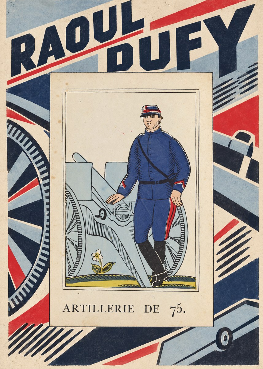 Raoul Dufy Artillerie De 75. No5 - Poster