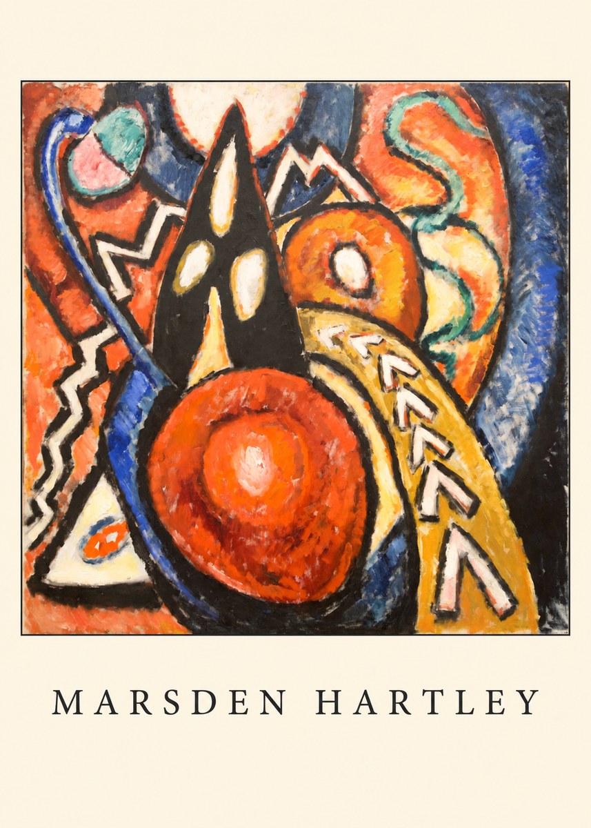 Marsden Hartley Marsden Hartley No4 - Poster