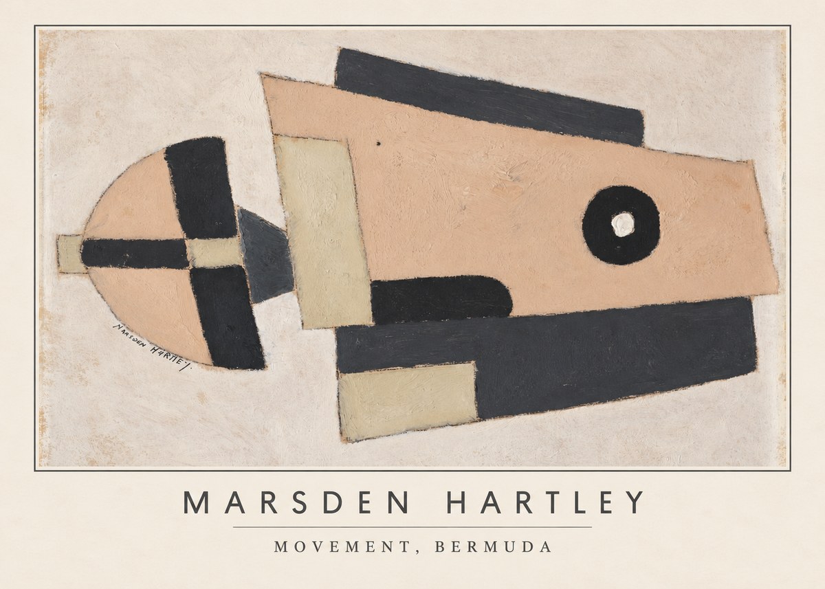 Marsden Hartley Movement, Bermuda No3 - Poster
