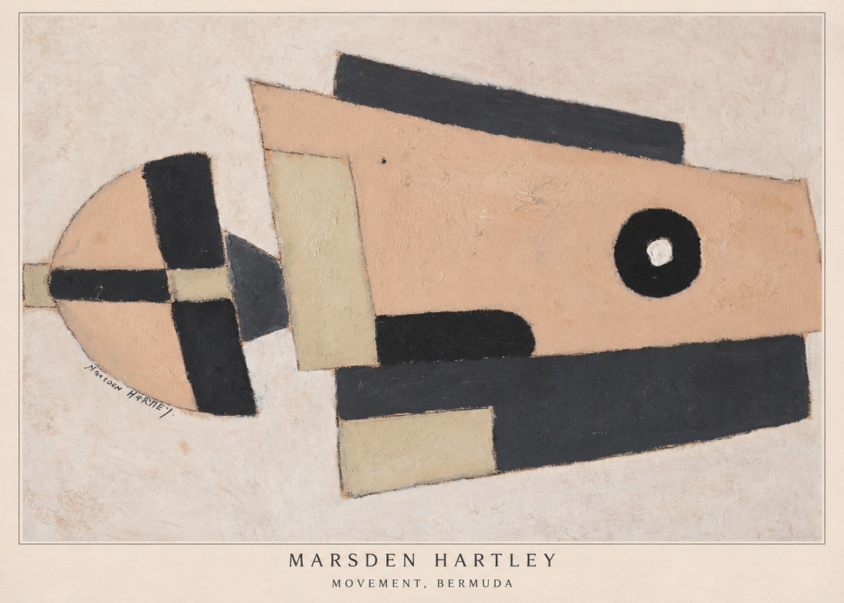 Marsden Hartley Movement, Bermuda No6 - Poster