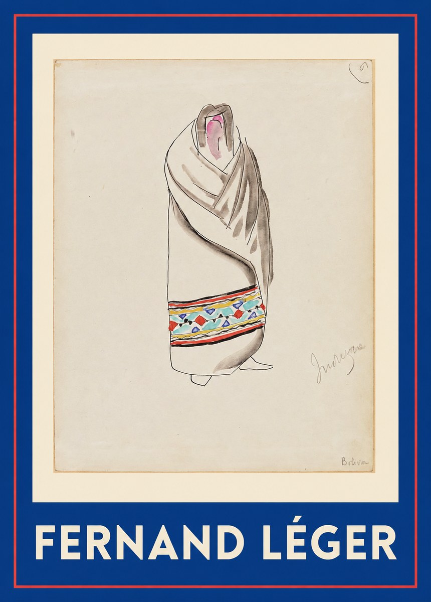 Fernand Léger Indiene, Bolivia No1 - Poster