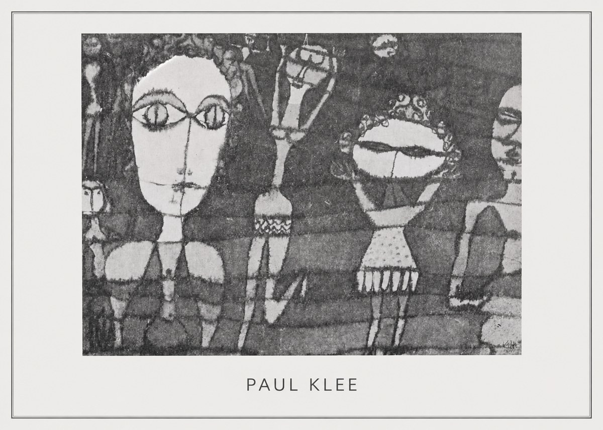 Paul Klee Specter of a Genius No5 - Poster