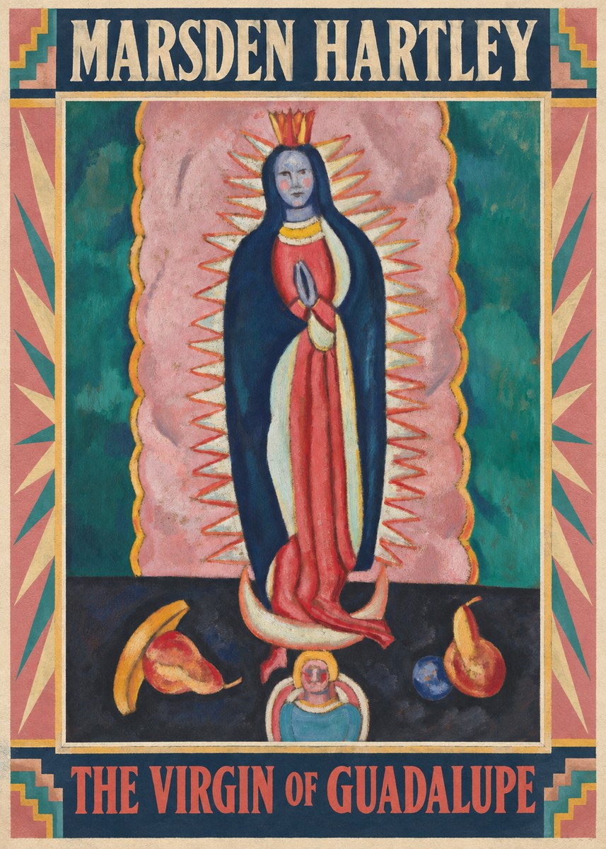 Marsden Hartley The Virgin of Guadalupe No3 - Poster
