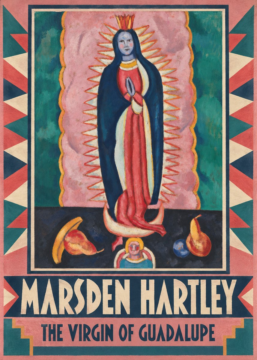 Marsden Hartley The Virgin of Guadalupe No6 - Poster