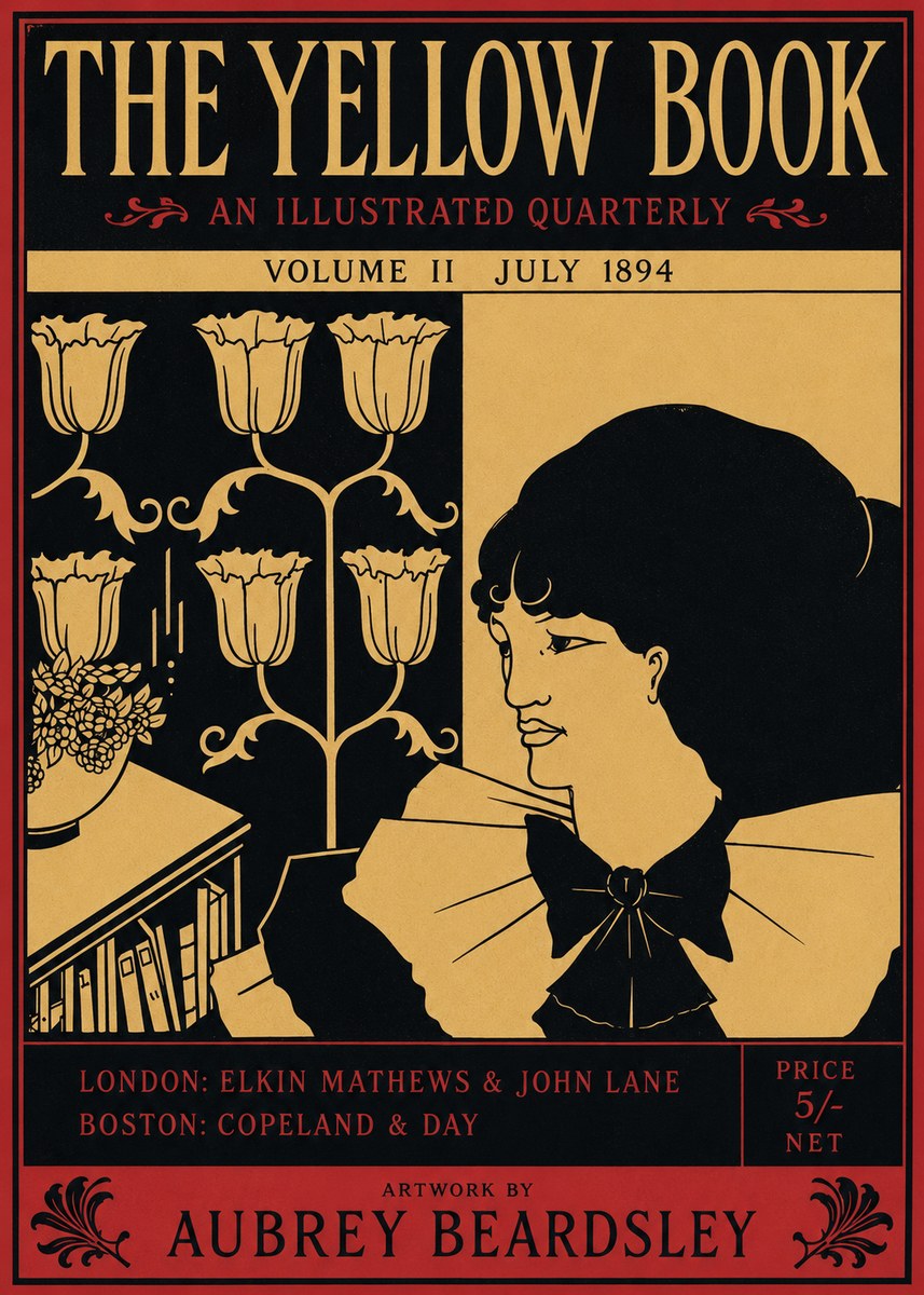 Aubrey Beardsley The Yellow Book - Volume Ii July 1894 No2 - Poster
