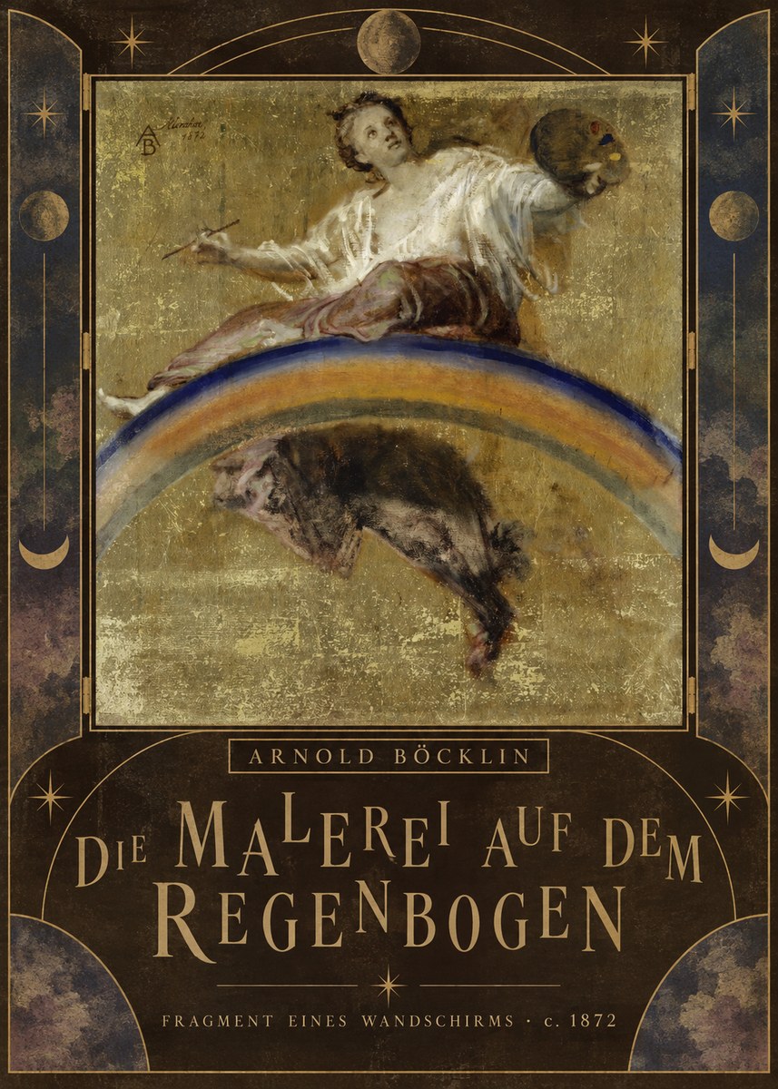 Arnold Böcklin Die Malerei Auf Dem Regenbogen No6 - Poster