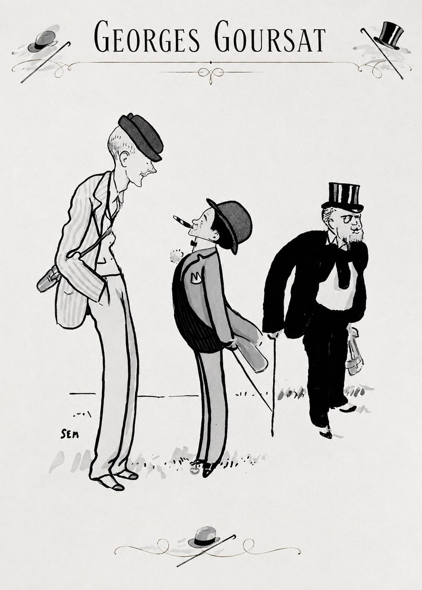 Georges Goursat Georges Goursat V No4 - Poster