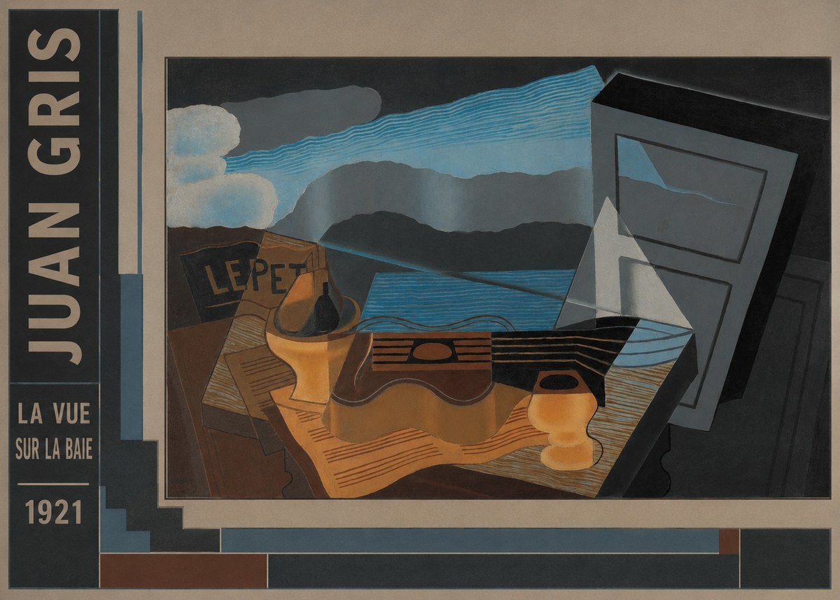 Juan Gris La Vue Sur La Baie No2 - Poster