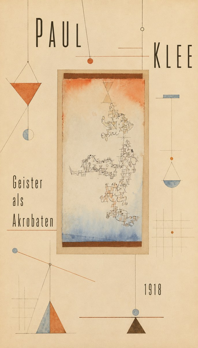 Paul Klee Geister Als Akrobaten No6 - Poster