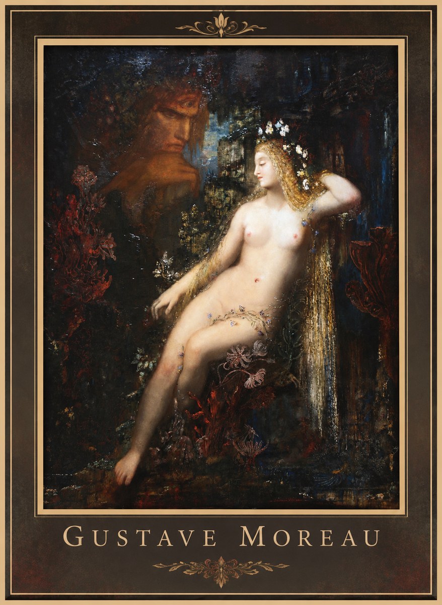 Gustave Moreau Hélène No1 - Poster