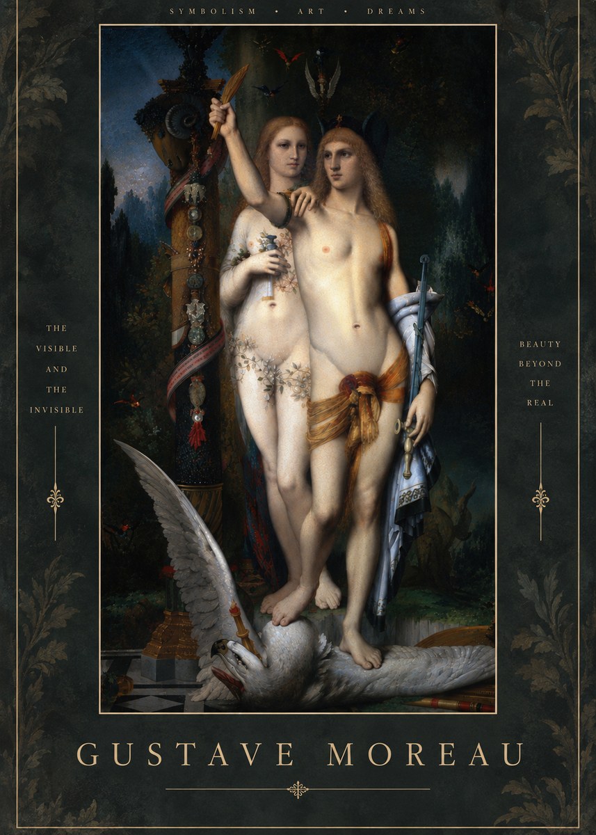 Gustave Moreau The Chimeras No4 - Poster