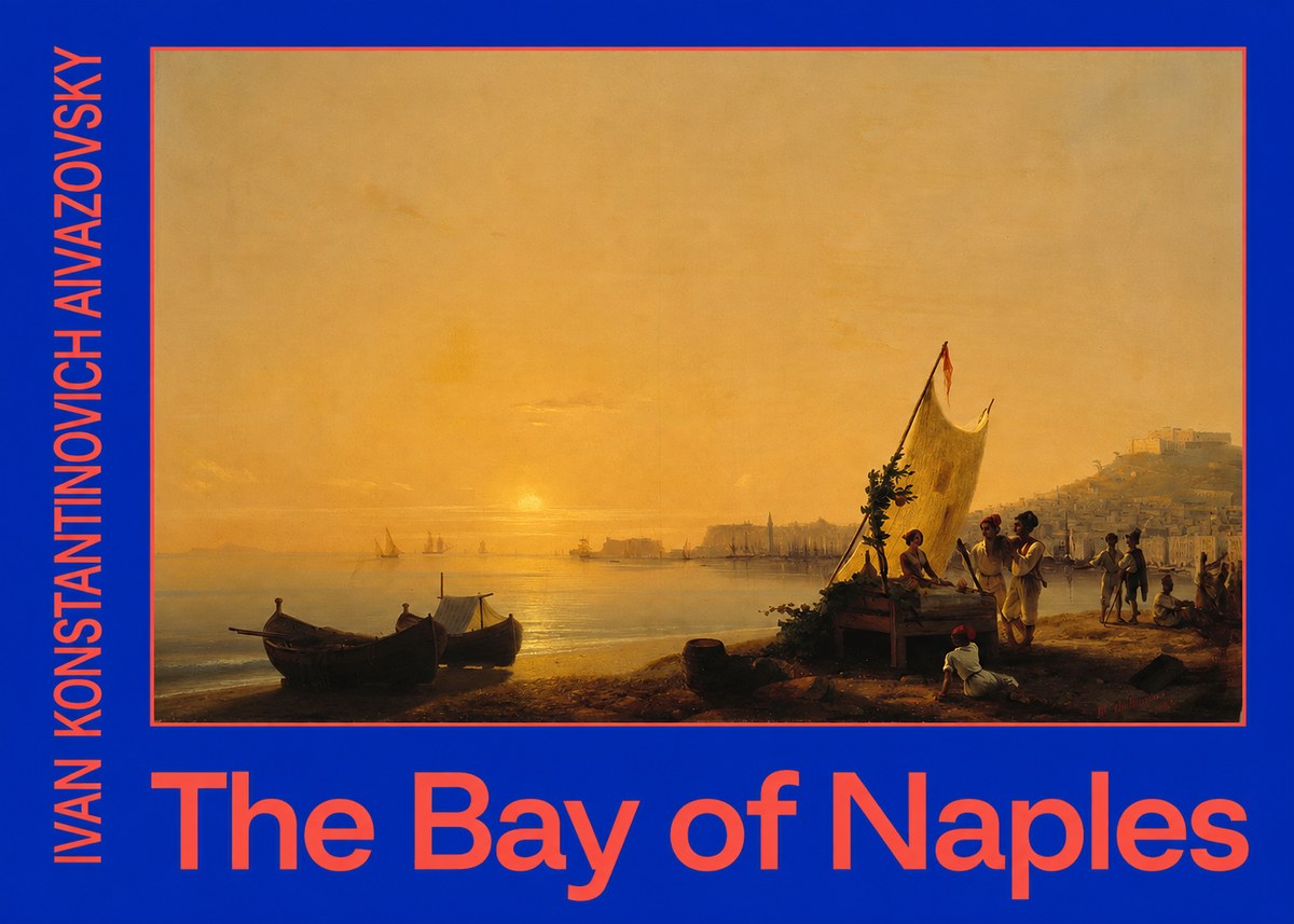 Ivan Konstantinovich Aivazovsky The Bay of Naples No4 - Poster