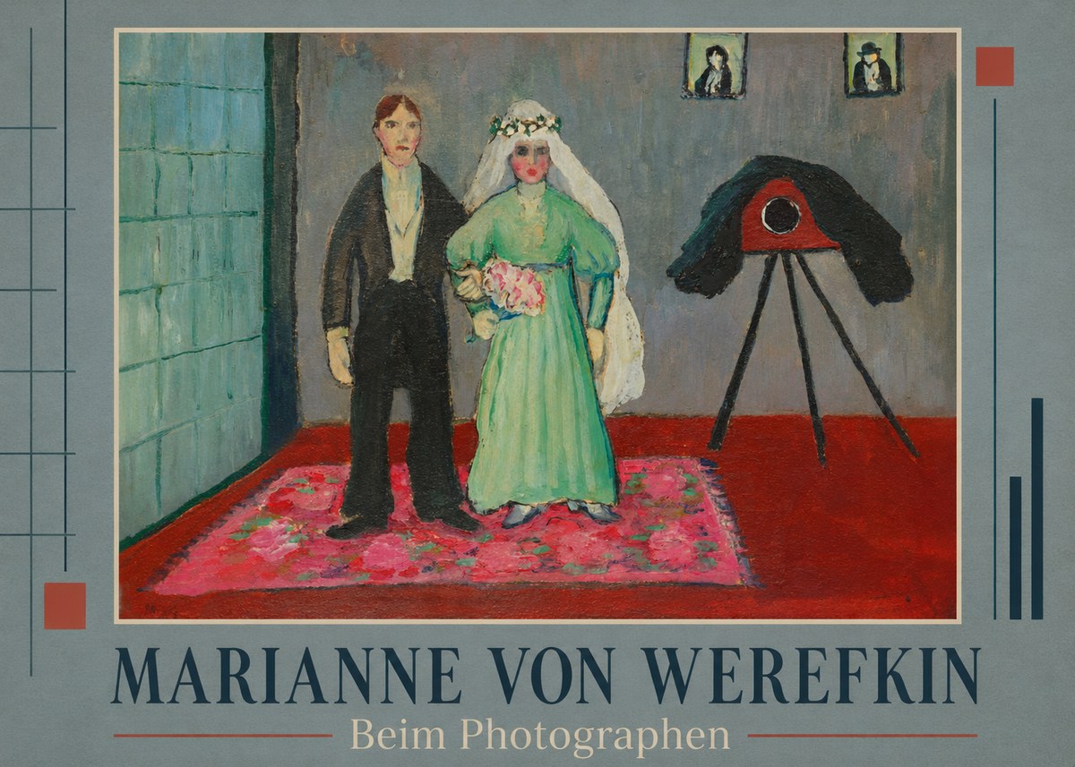 Marianne von Werefkin Beim Photographen No1 - Poster