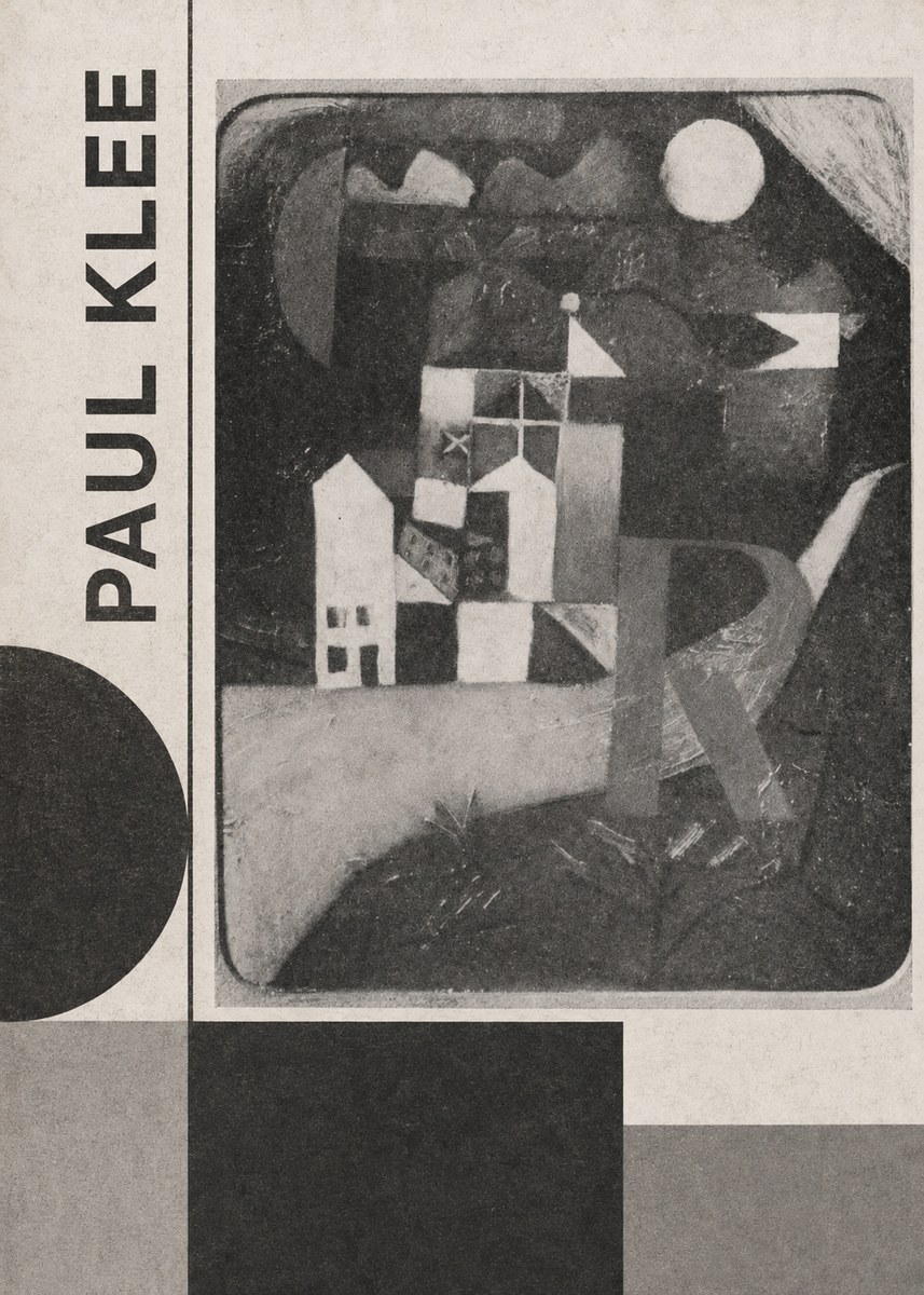 Paul Klee Village in the Mountains No4 - Poster