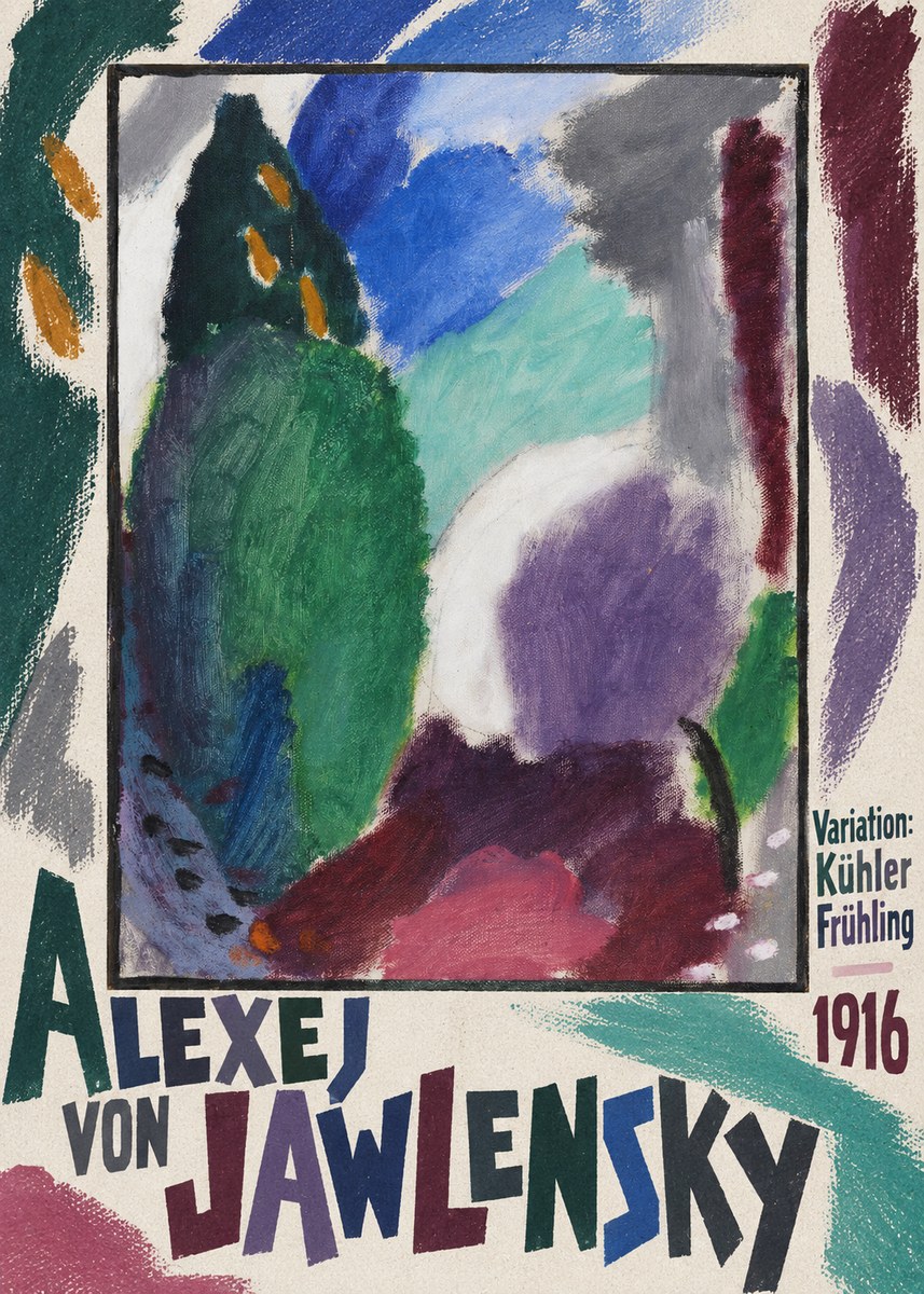 Alexej von Jawlensky Variation: Kühler Frühling No6 - Poster