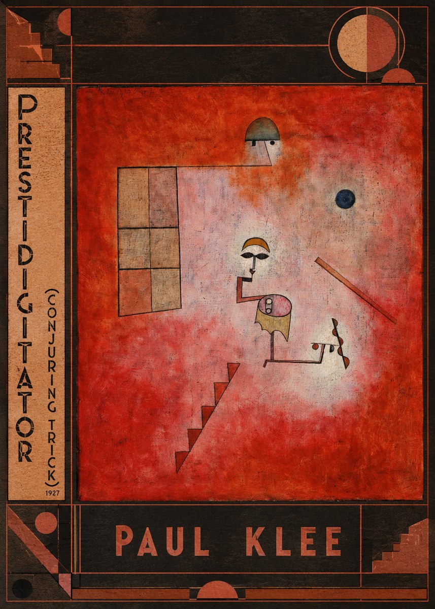 Paul Klee Prestidigitator (Conjuring Trick), 1927 No4 - Poster