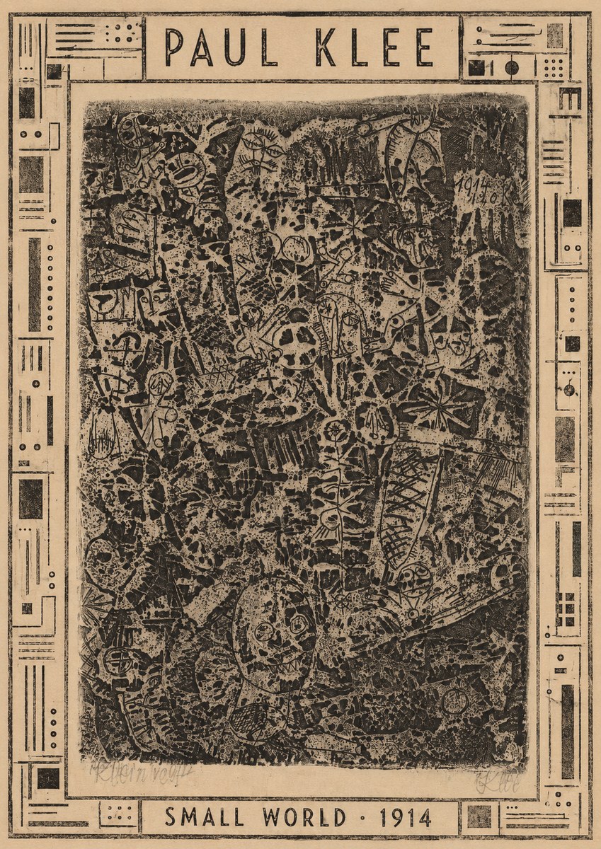 Paul Klee Small World No3 - Poster