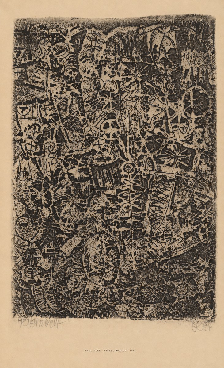 Paul Klee Small World No6 - Poster