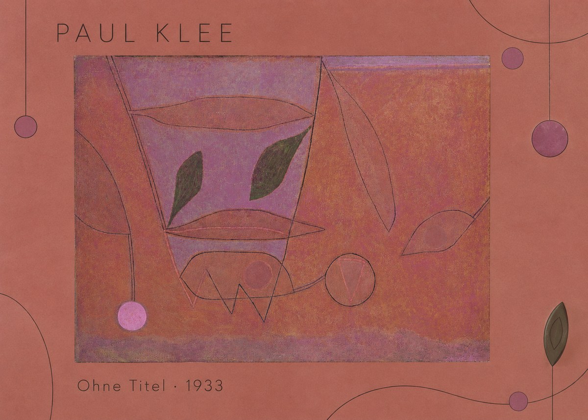 Paul Klee Ohne Titel II No4 - Poster