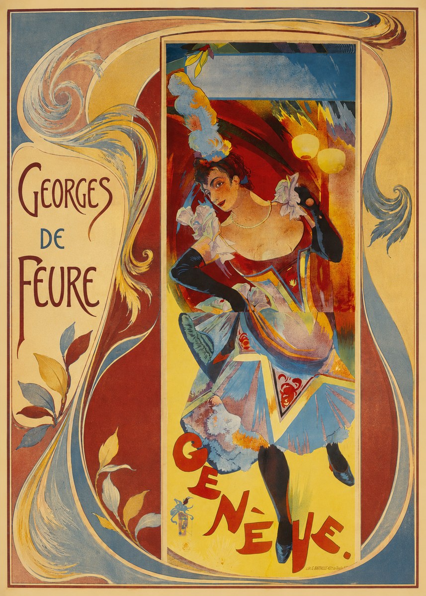 Georges de Feure Genève No4 - Poster