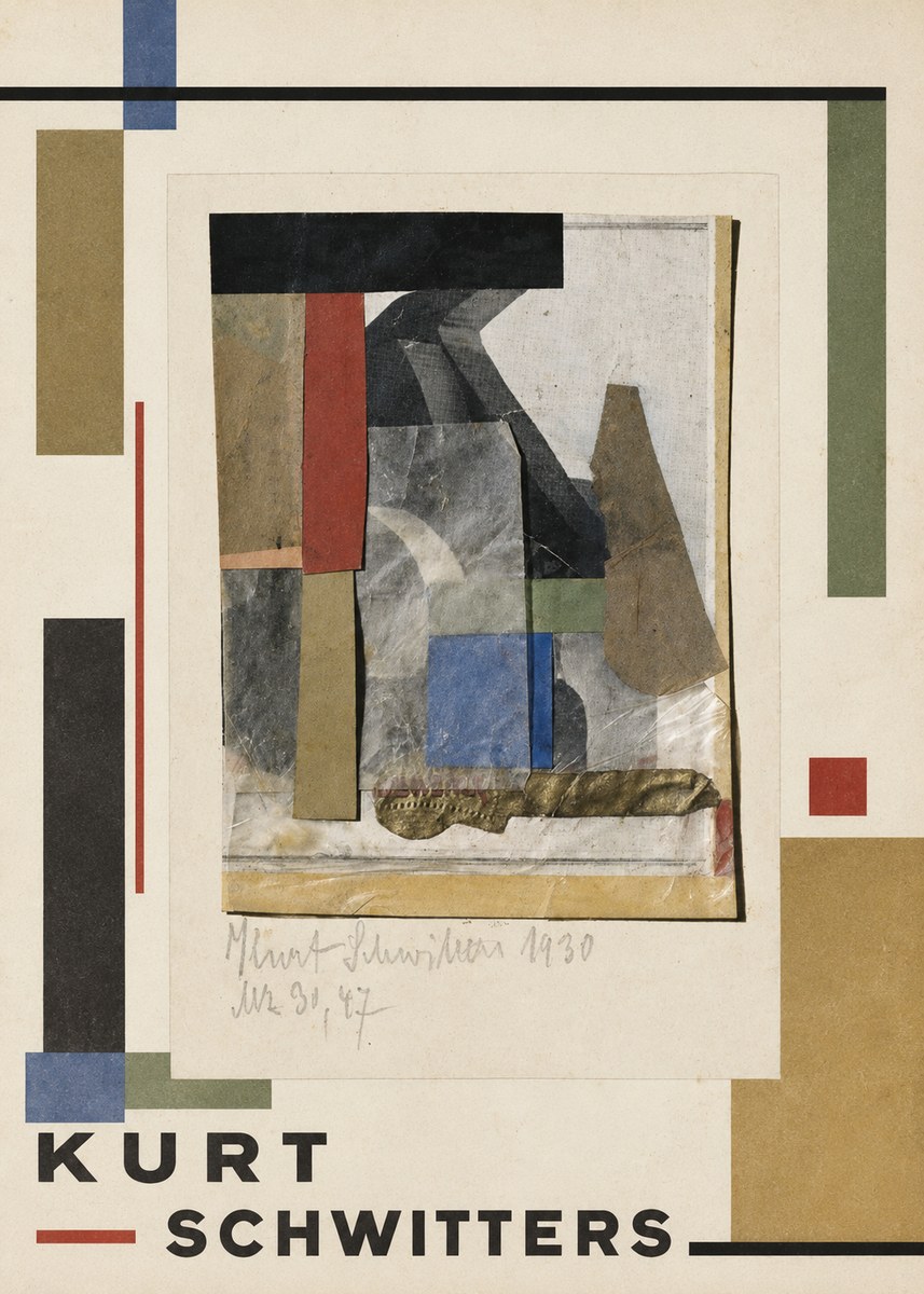 Kurt Schwitters Merz Schwitters 1930 Nr 30, 47 No1 - Poster
