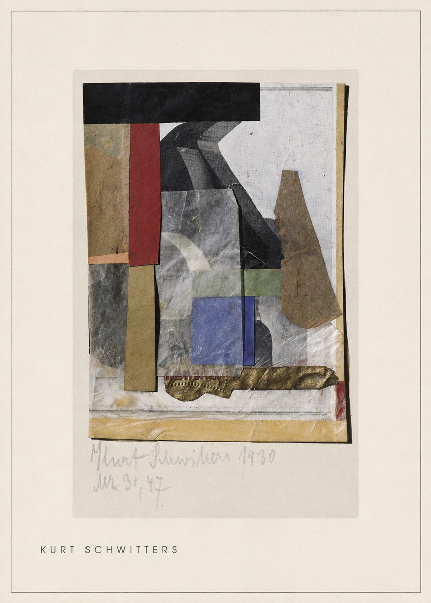 Kurt Schwitters Merz Schwitters 1930 Nr 30, 47 No4 - Poster