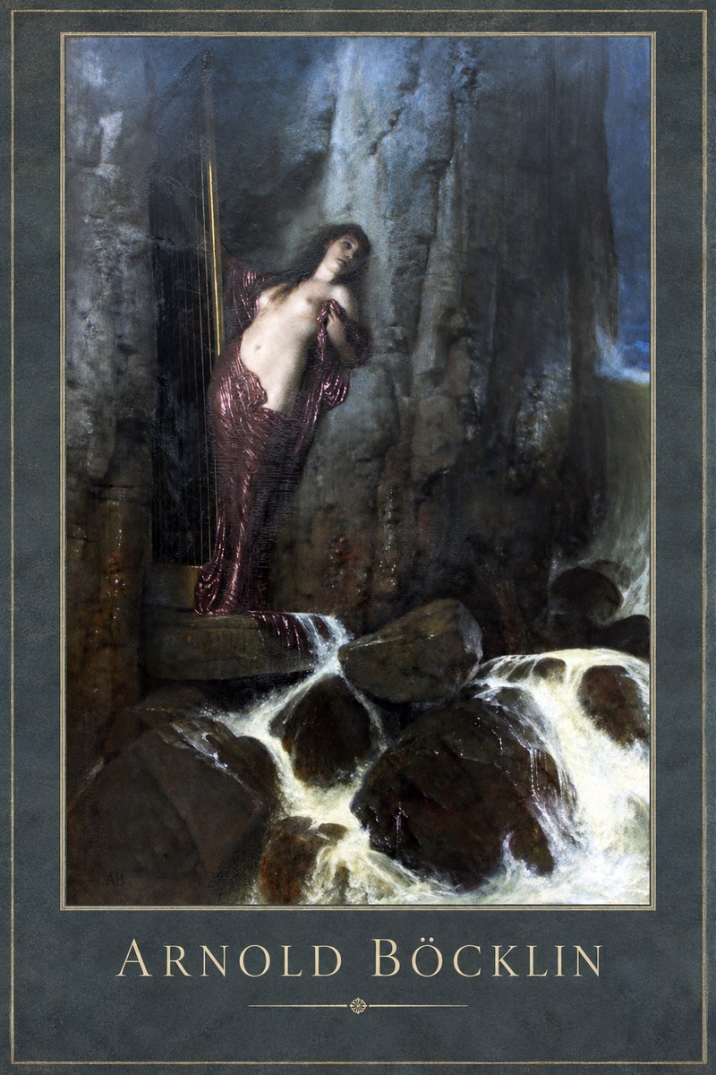 Arnold Böcklin The Spring No1 - Poster