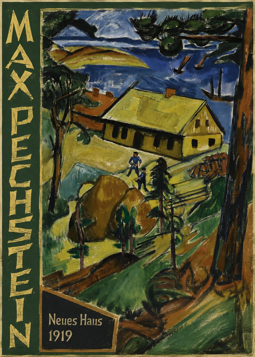 Max Pechstein Neues Haus No2 - Poster