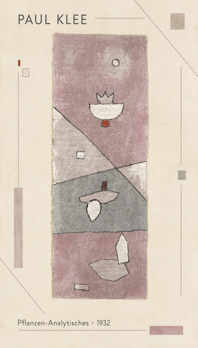 Paul Klee Pflanzen-analytisches No1 - Poster