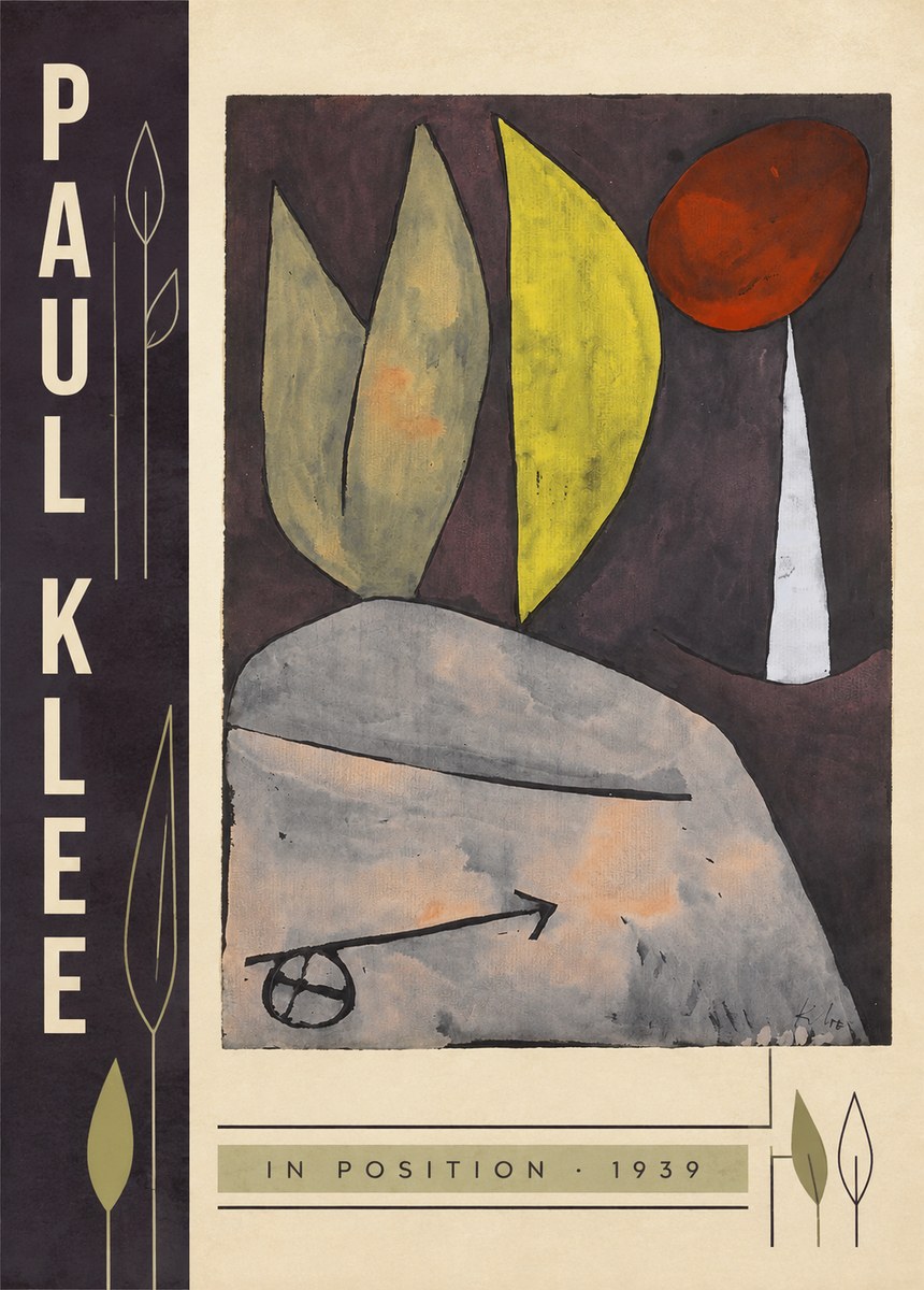 Paul Klee In Position No2 - Poster