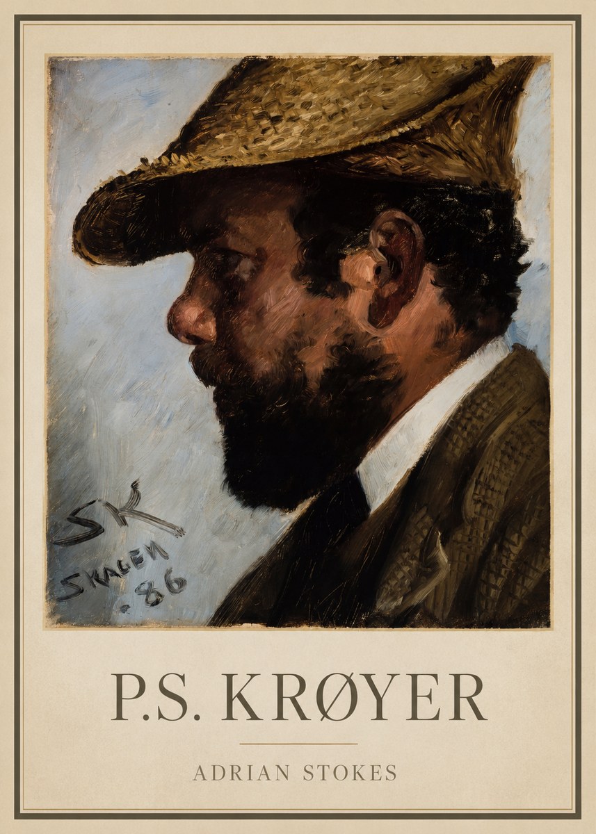 P.S. Krøyer Adrian Stokes No1 - Poster