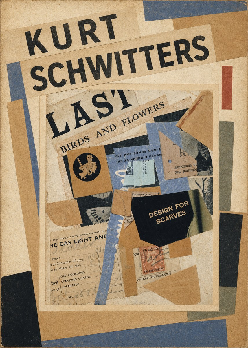 Kurt Schwitters Last Birds and Flowers No1 - Poster
