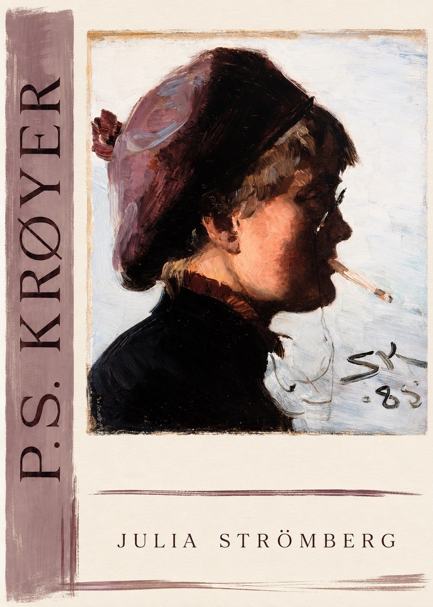 P.S. Krøyer Julia Strömberg No2 - Poster