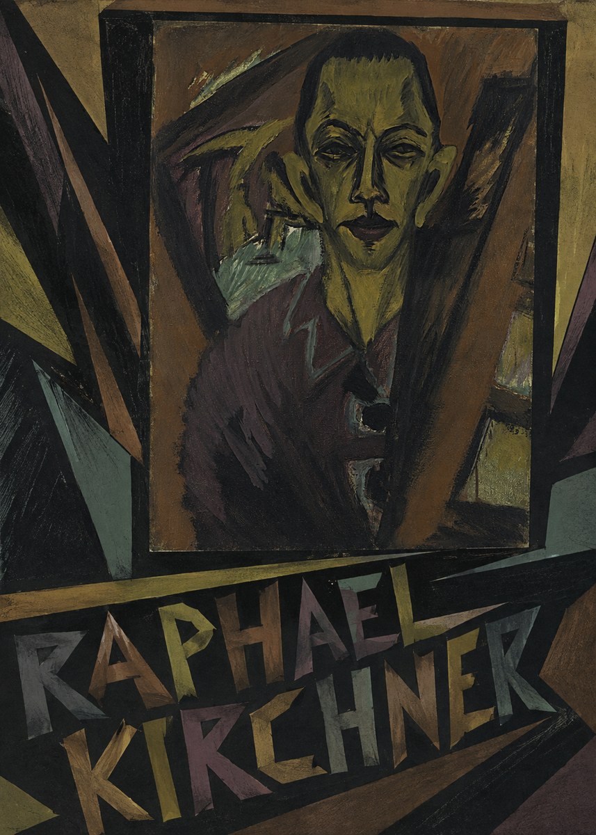 Raphael Kirchner Self-portrait No4 - Poster