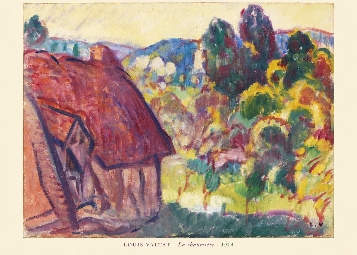 Louis Valtat La Chaumière No5 - Poster