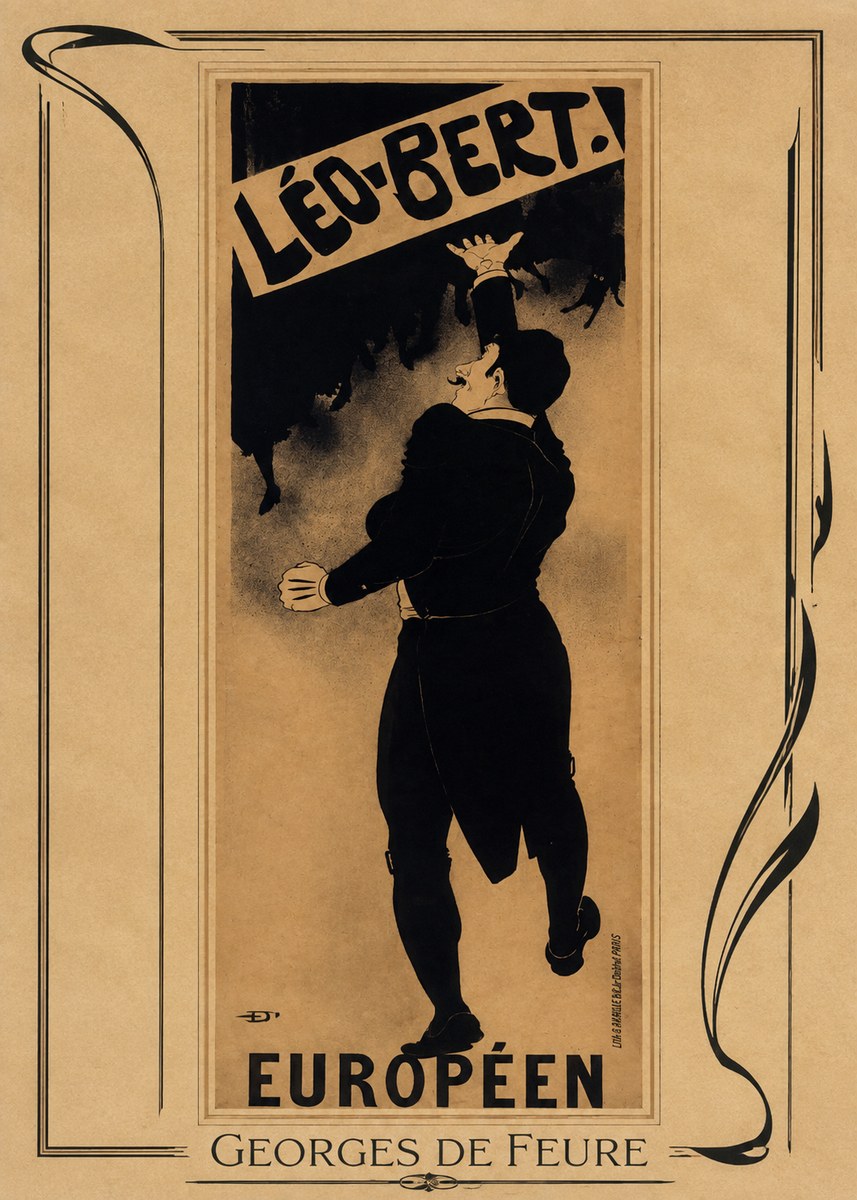 Georges de Feure Léo-bert! II No1 - Poster