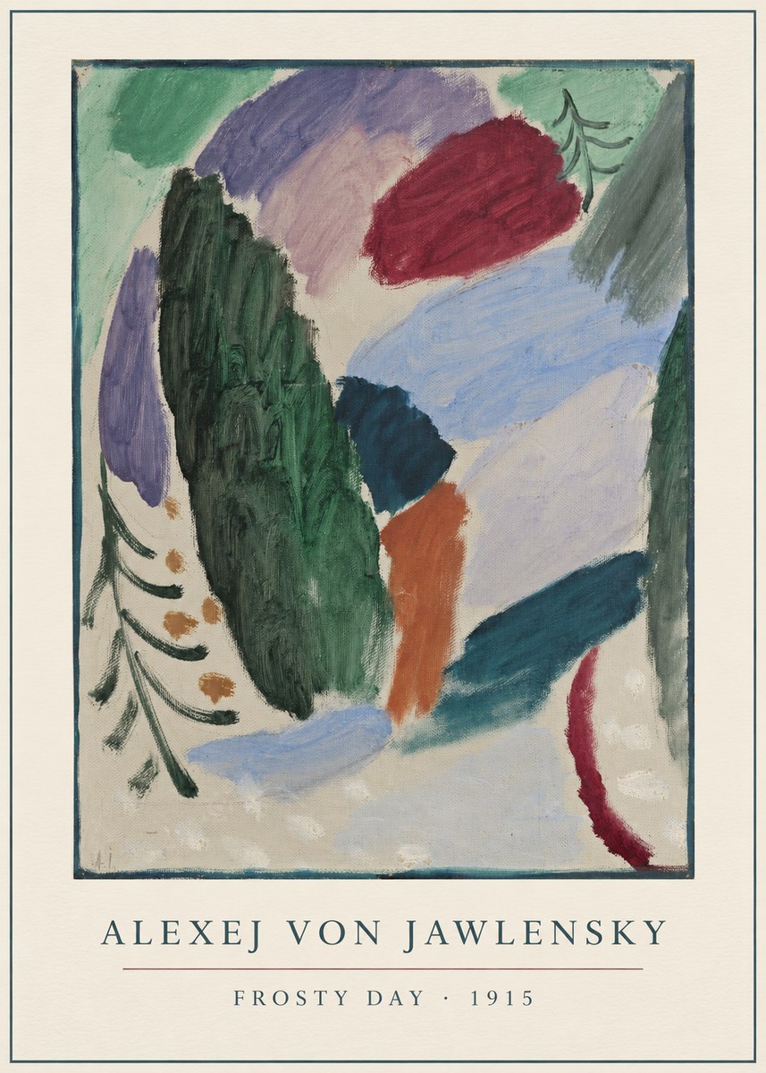 Alexej von Jawlensky Frosty Day No4 - Poster