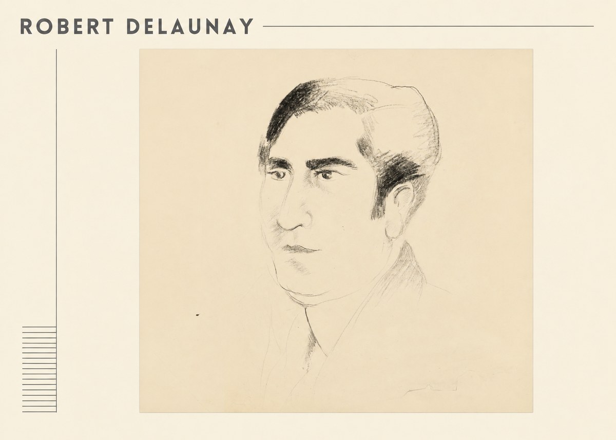 Robert Delaunay Robert Delaunay V No1 - Poster