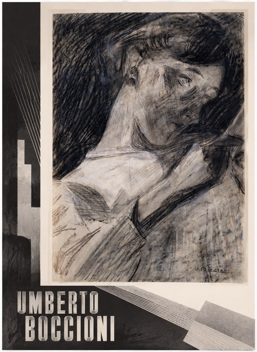 Umberto Boccioni Figure Study II No4 - Poster