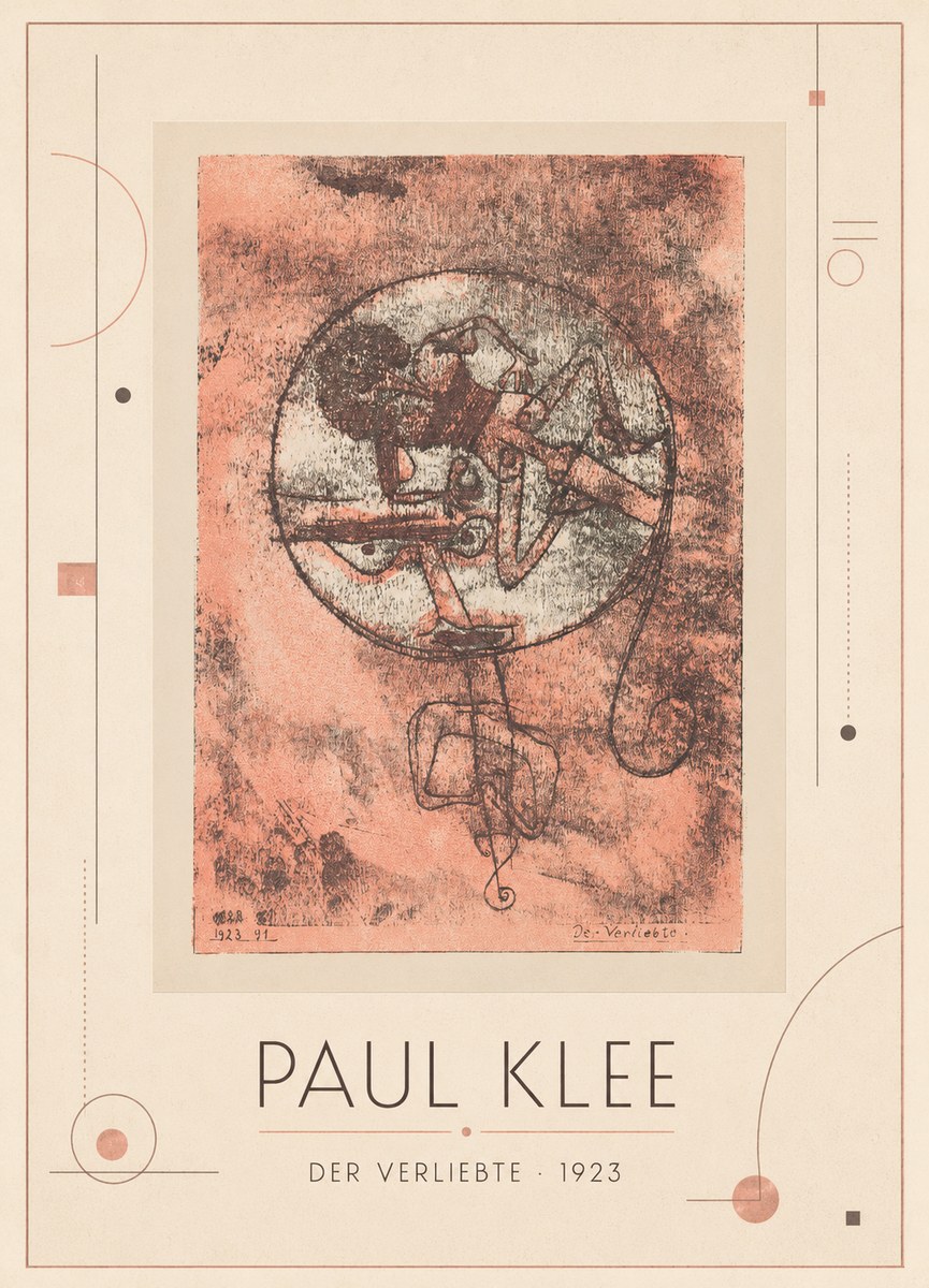 Paul Klee Der Verliebte II No1 - Poster