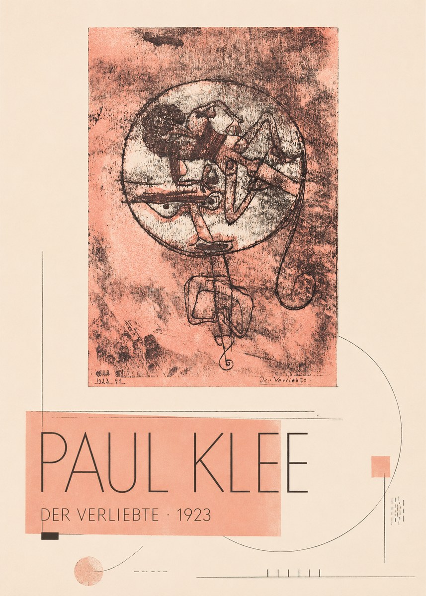 Paul Klee Der Verliebte II No3 - Poster
