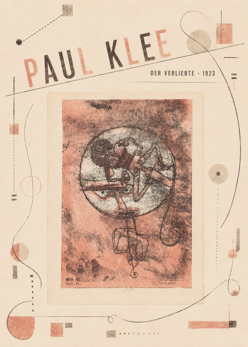 Paul Klee Der Verliebte II No5 - Poster