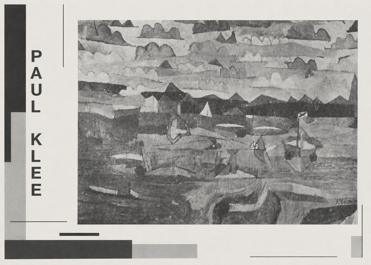 Paul Klee Coastal Landscape No2 - Poster