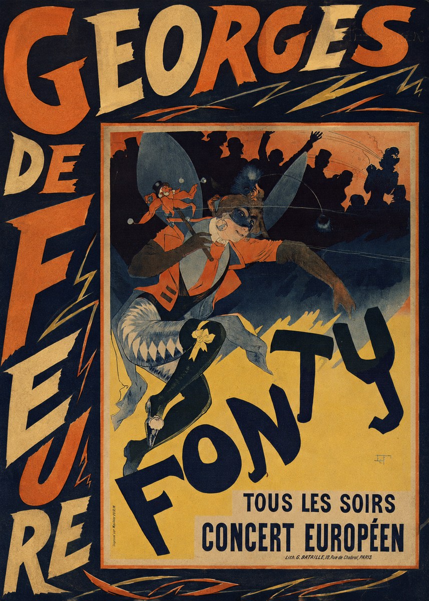 Georges de Feure Fonty II No5 - Poster